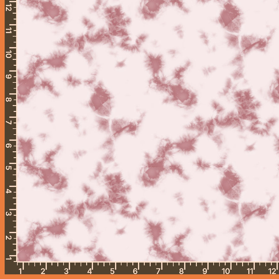 Blush Marble Cloudy Texture on Ultra-Stretch Lycra Fabric
